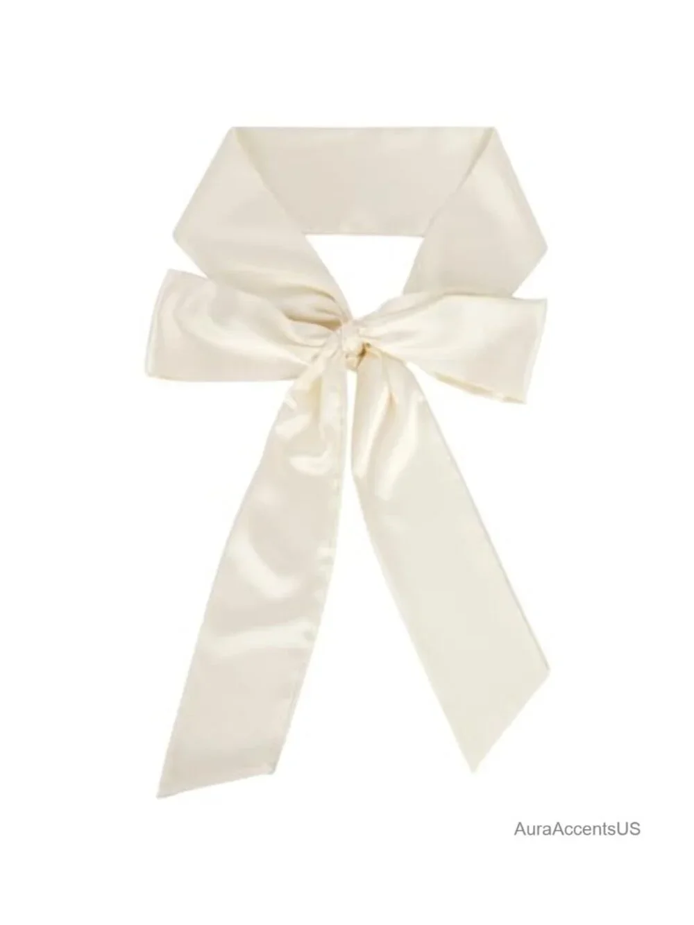 Extra Long Narrow Silk Like Ribbon Scarf Neck Tie Choker Waist Belt